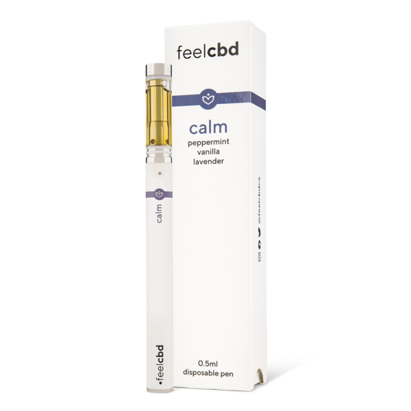 FeelCBD – Calm – Disposable CBD Vape Pen 0.5ml | Herbal Dispatch Canada