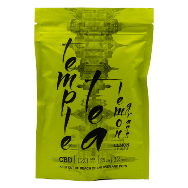 Temple Tea – Lemongrass CBD Tea – 120mg | Herbal Dispatch Canada