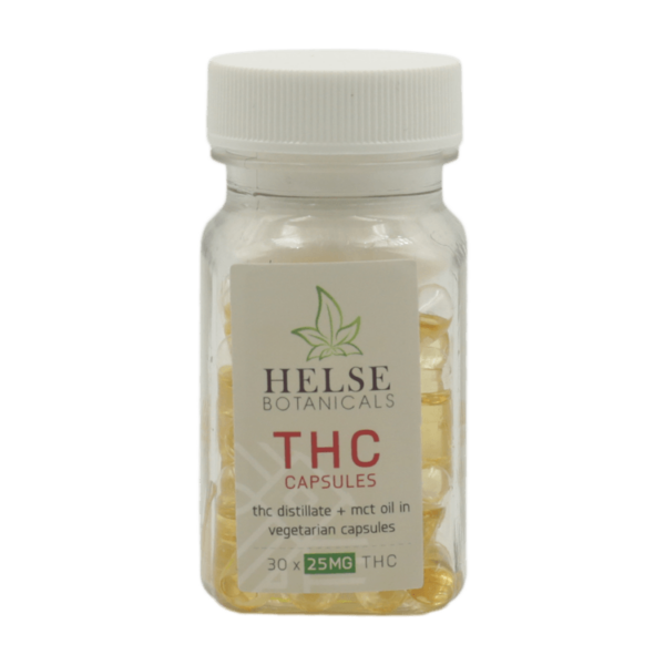 Helse Botanicals – THC Capsules – 25mg | Herbal Dispatch Canada