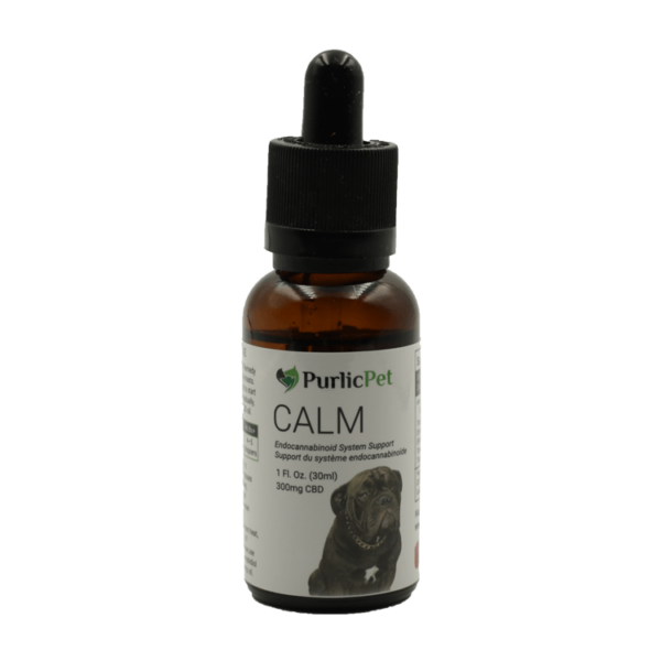 Purlic Pet – CBD Tincture – Calm For Dogs – 300mg CBD | Herbal Dispatch Canada