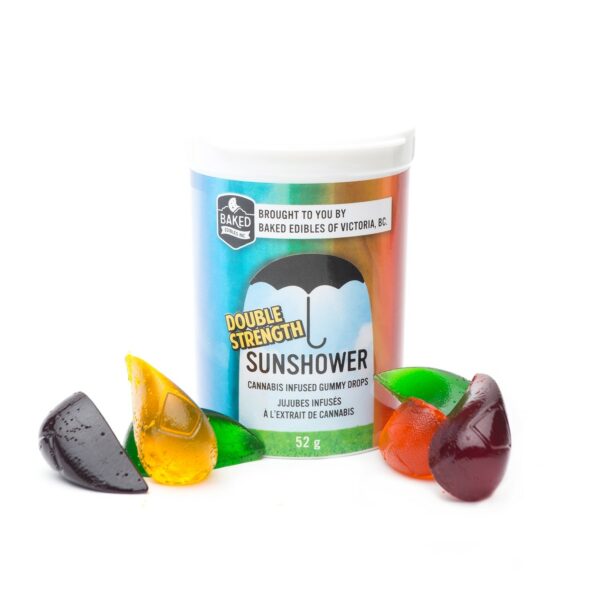 Baked Edibles – Sunshower Gummies | Herbal Dispatch Canada