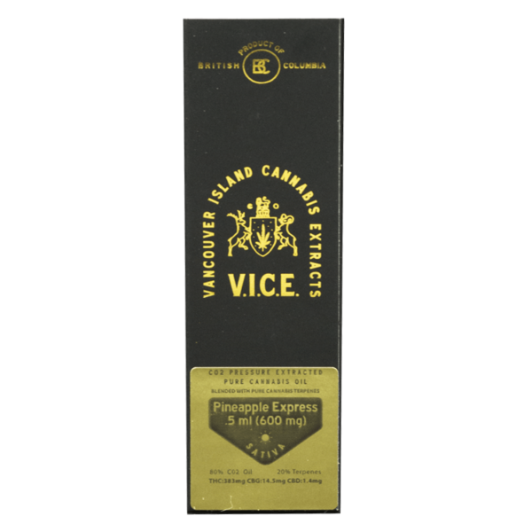 Vice – CO2 Oil Refill Cartridges – Pineapple Express 0.5ml | Herbal Dispatch Canada