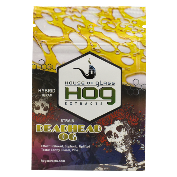 House Of Glass – Shatter – Deadhead OG 1g | Herbal Dispatch Canada