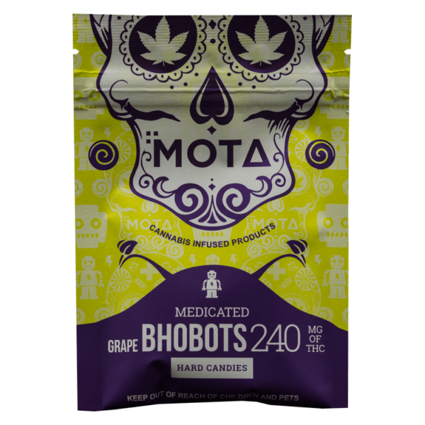 MOTA Edibles – BHO Bots – Grape – 240mg THC | Herbal Dispatch Canada