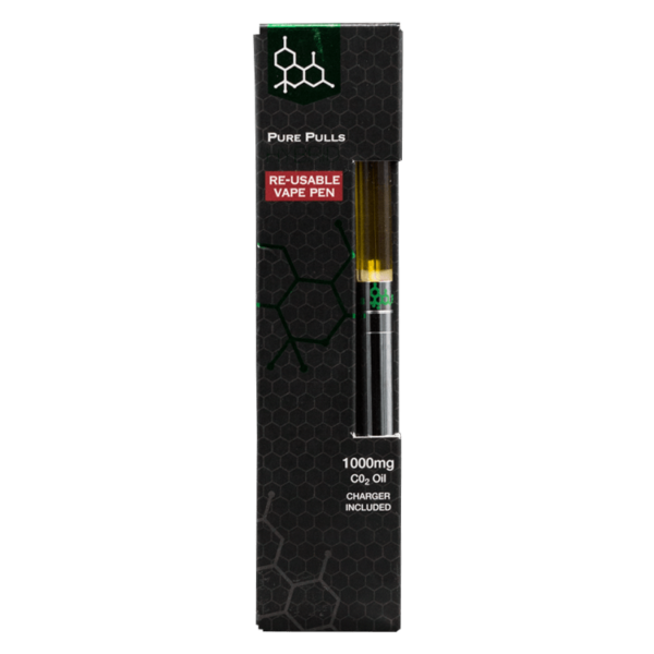 Pure Pulls – CO2 Oil Reusable Vape Pen – Sativa 1ml | Herbal Dispatch Canada