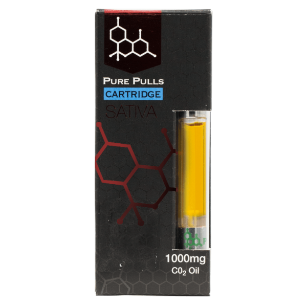 Pure Pulls – CO2 Oil Refill Cart – Sativa 1ml | Herbal Dispatch Canada