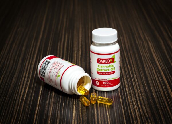 Baked Edibles – THC Extract Capsules 100mg | Herbal Dispatch Canada