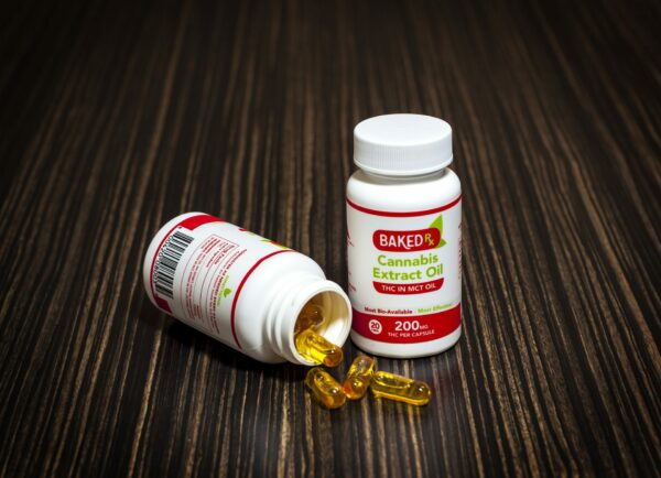 Baked Edibles – THC Extract Capsules 200mg | Herbal Dispatch Canada