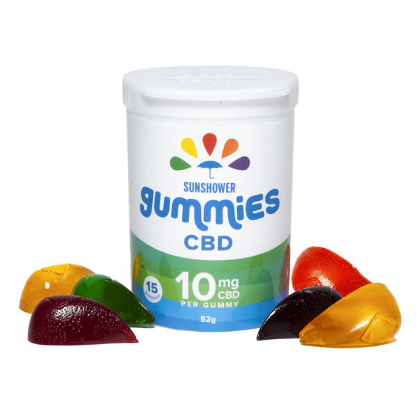 Baked Edibles – Sunshower Gummies CBD – 10mg | Herbal Dispatch Canada