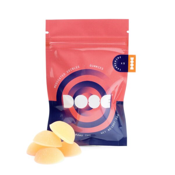 Dose Edibles Gummies – Tangerine | Herbal Dispatch Canada