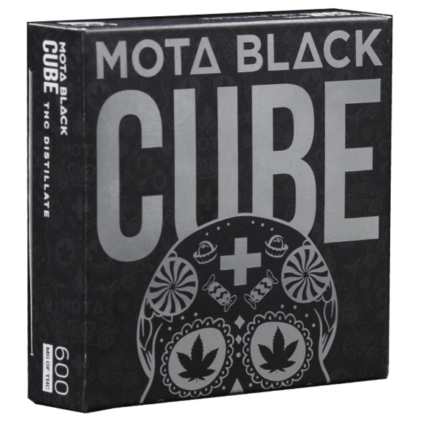 MOTA Black Cube – 600mg THC Milk Chocolate Cube | Herbal Dispatch Canada