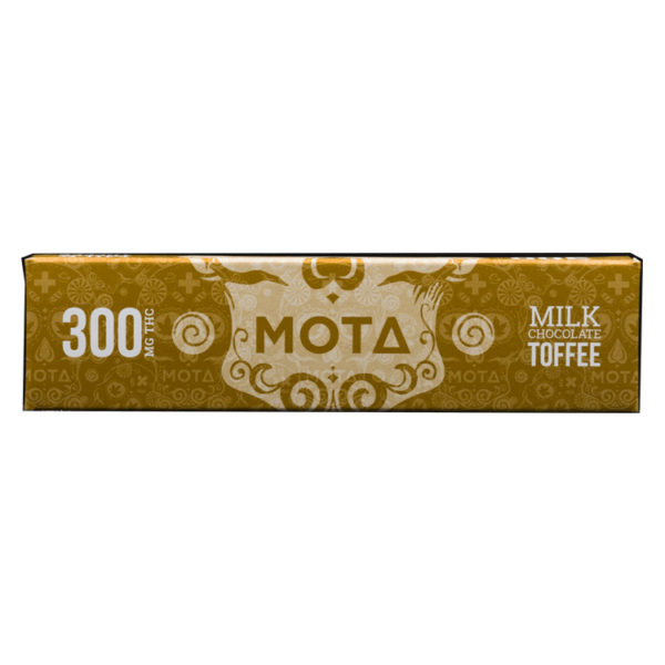 MOTA Edibles – Milk Chocolate Toffee Bar – 300mg THC | Herbal Dispatch Canada