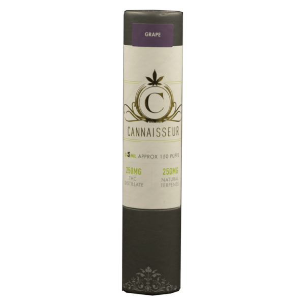 Cannaisseur – Disposable THC Distillate Pen – Grape 0.3ml | Herbal Dispatch Canada