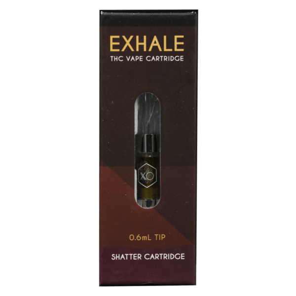 XO Exhale – Liquid Shatter Refill Cartridge – Girl Scout Cookies 0.6ml | Herbal Dispatch Canada