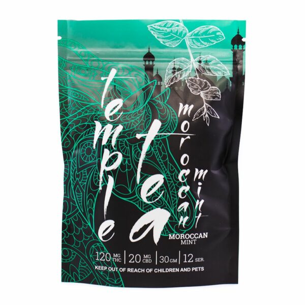 Temple Tea – Moroccan Mint – 120mg THC | Herbal Dispatch Canada