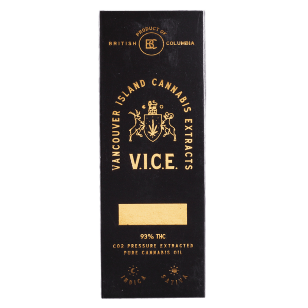 Vice – CO2 Oil Refill Cartridges – BC Kush 0.3ml | Herbal Dispatch Canada