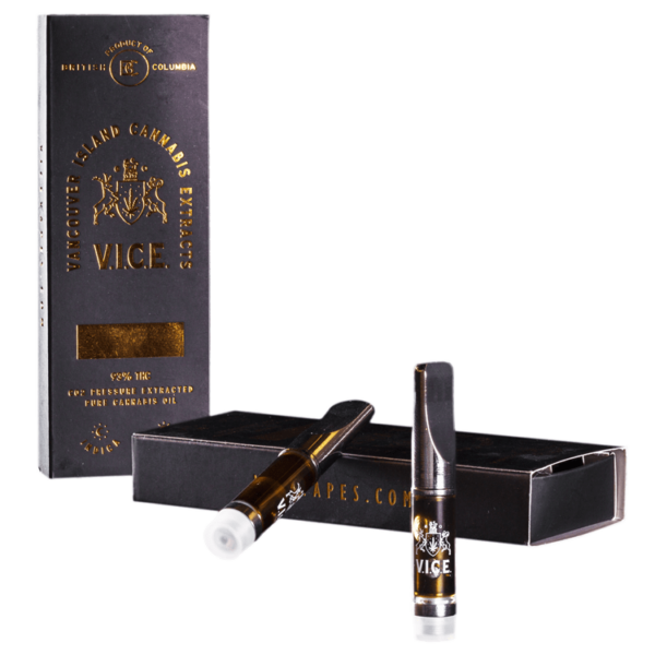 Vice – CO2 Oil Refill Cartridges – BC Kush 0.3ml | Herbal Dispatch Canada