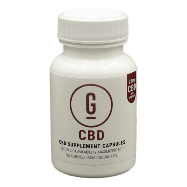 CBD Capsules – 25mg | Herbal Dispatch Canada