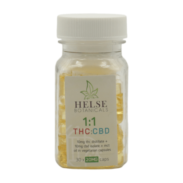 Helse Botanicals – 1:1 THC/CBD Capsules | Herbal Dispatch Canada