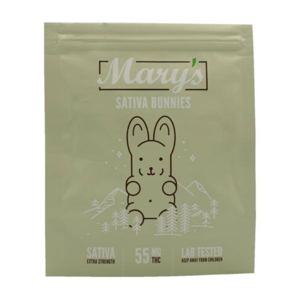 Mary’s Medibles – Sativa Bunnies – Extra Strength – 55mg | Herbal Dispatch Canada