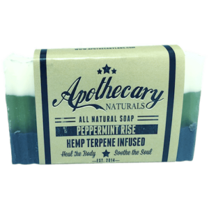 Apothecary Naturals – Body Soap – Peppermint Rise 100g | Herbal Dispatch Canada
