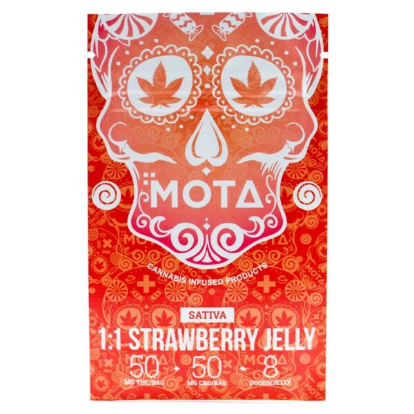 Mota – White Cube CBD – Strawberries & Cream – 180mg CBD | Herbal Dispatch Canada