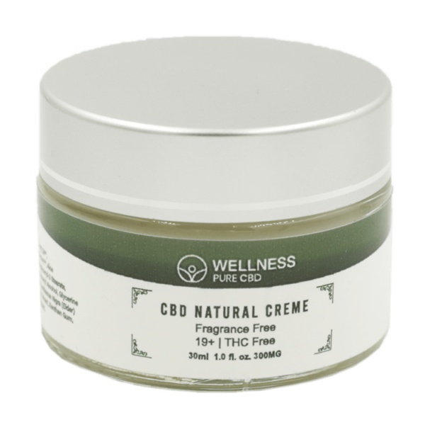 Wellness Pure CBD – Natural Creme – 500mg | Herbal Dispatch Canada