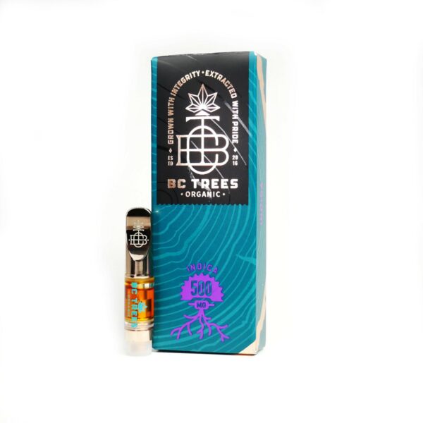 BC Trees – Organic CO2 Refill Cartridges – Indica – 500mg | Herbal Dispatch Canada