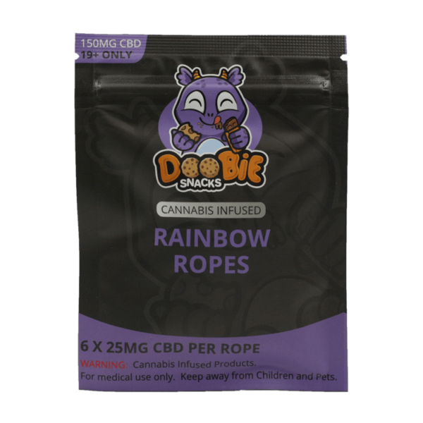 Doobie Snacks – CBD Sour Gummy Bears – 150mg CBD | Herbal Dispatch Canada