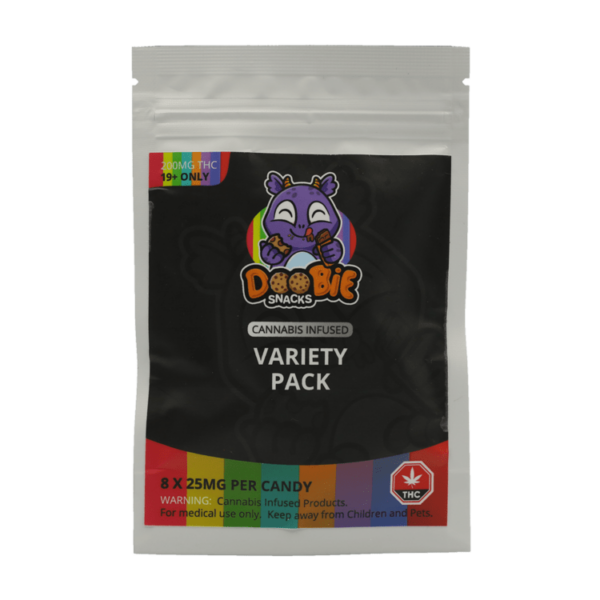 Doobie Snacks – CBD Sour Gummy Bears – 150mg CBD | Herbal Dispatch Canada