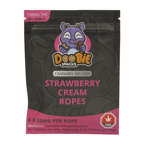 Doobie Snacks – Blue Raspberry – 200mg THC | Herbal Dispatch Canada