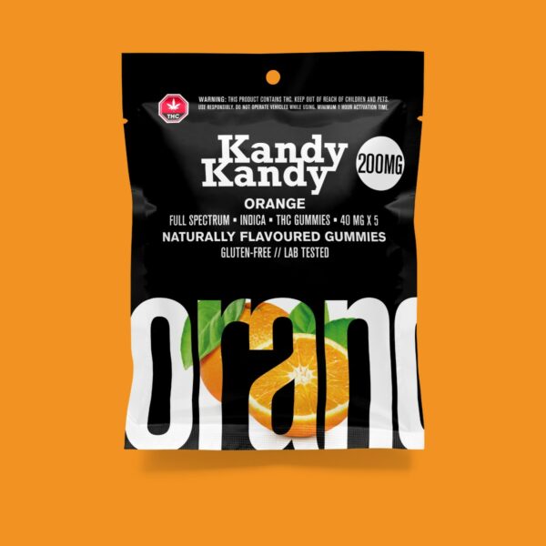 Kandy Kandy – Orange Gummies | Herbal Dispatch Canada