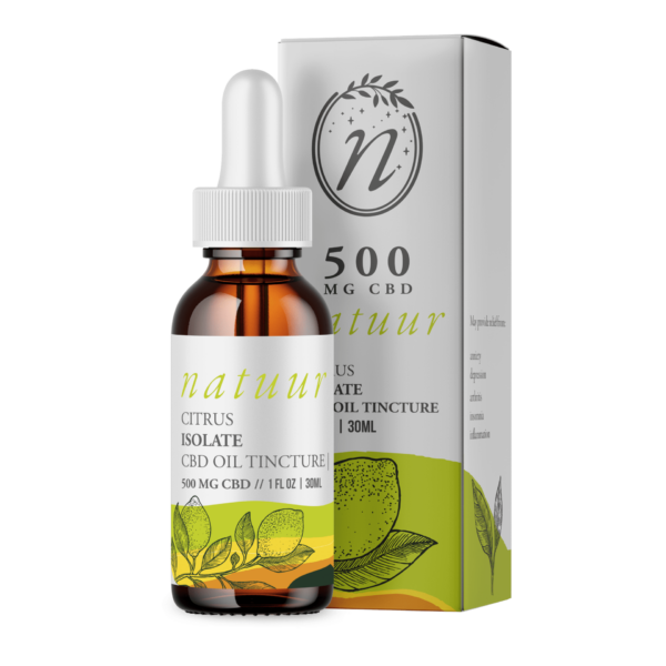 Natuur – Full Spectrum CBD Oil Tincture – Lemon Ginger – 1000mg | Herbal Dispatch Canada