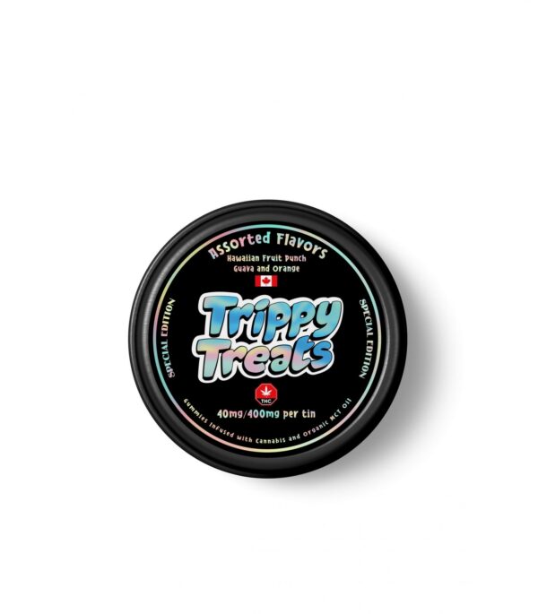 Trippy Treats – Assorted Flavour Gummies – 400mg THC | Herbal Dispatch Canada