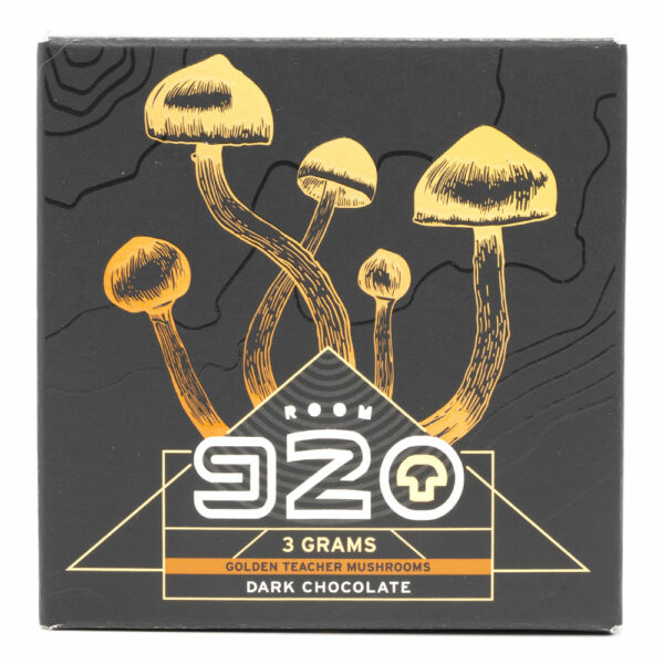 Room 920 – Mushroom Chocolate Bar – Dark Chocolate – 3 Grams | Herbal Dispatch Canada