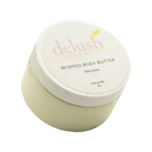 Delush Bath and Body – Whipped Body Butter – Vain Jane 300mg CBD | Herbal Dispatch Canada