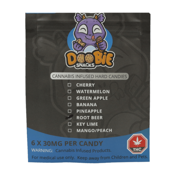 Doobie Snacks – Hard Candies – 180mg THC | Herbal Dispatch Canada