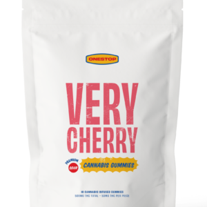 Onestop – Very Cherry THC Gummies 500mg | Herbal Dispatch Canada