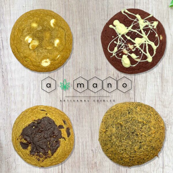 Amano Edibles – Cookies – 200mg | Herbal Dispatch Canada